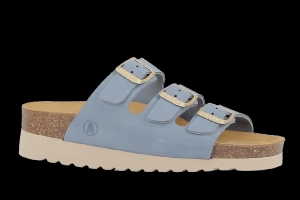 Axelda damsandal slipin blå