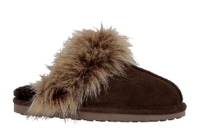 Axelda damtoffla utan bakkappa brun