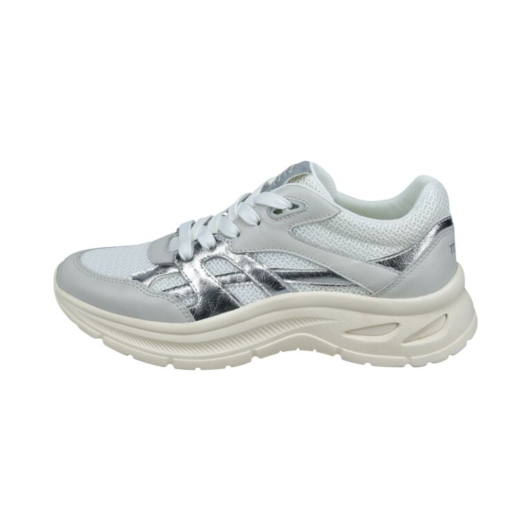 Bugatti damsneakers grå