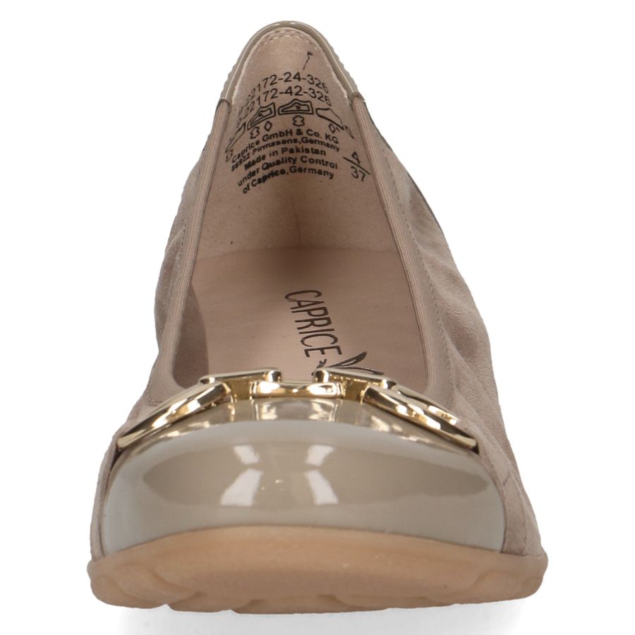 Caprice dam ballerina begie