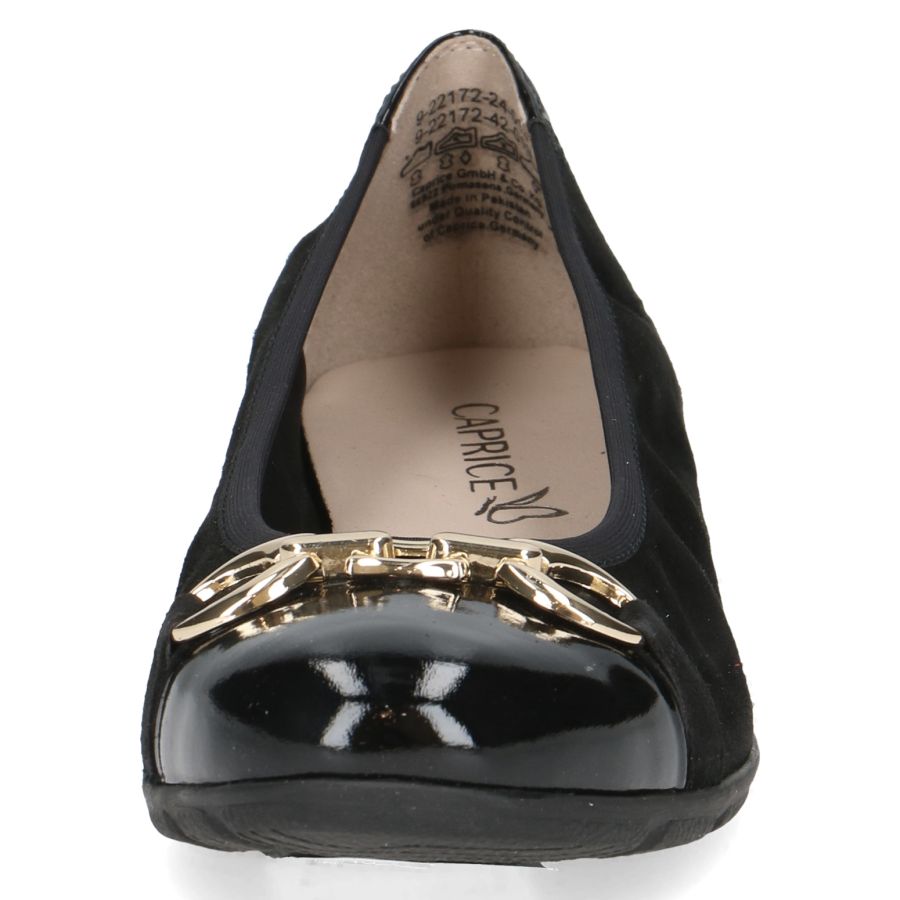 Caprice dam ballerina svart