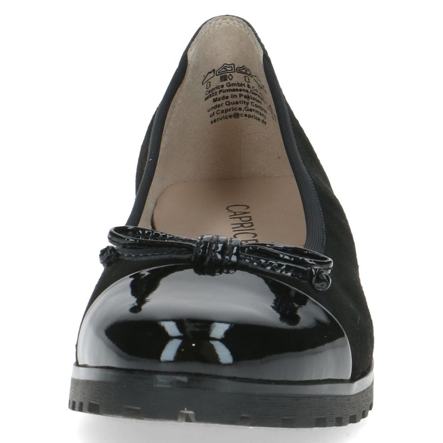 Caprice dam ballerina svart