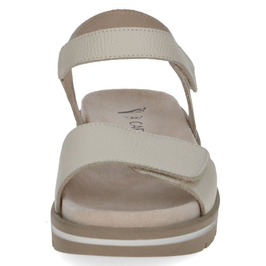 Caprice damsandal vit