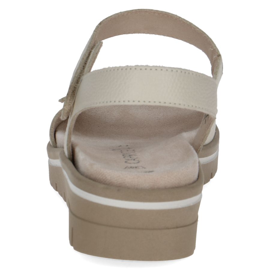 Caprice damsandal vit