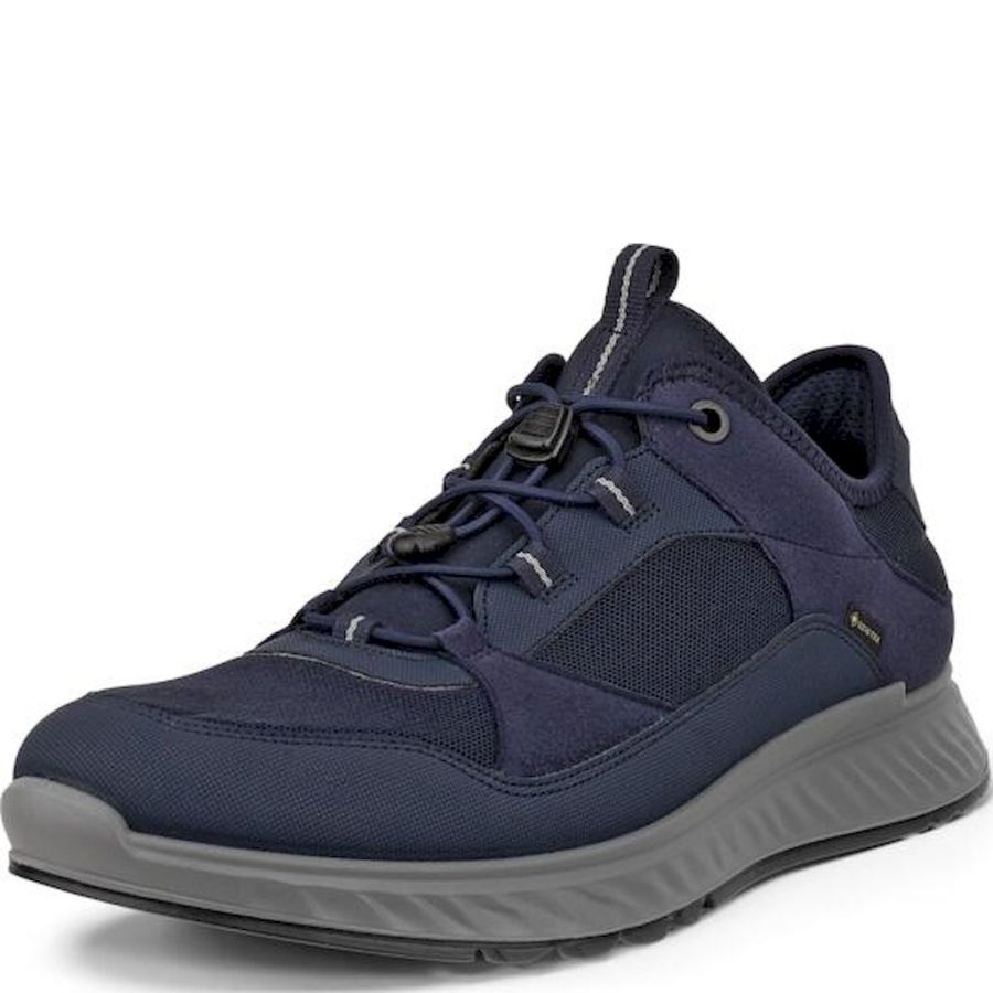 Ecco Exostride Gore tex blå