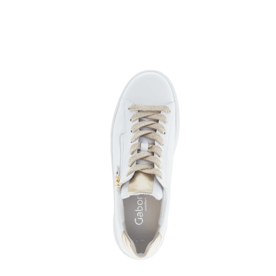 Gabor damsneakers vit