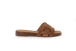 Johnny Bull damsandal slipin cognac