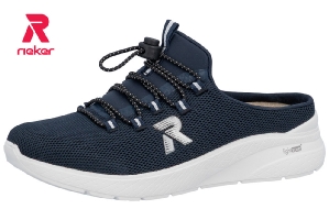 Rieker damsandal slipin blå