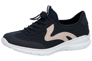Rieker damsneakers blå