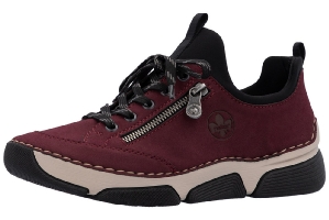Rieker damsneakers bordeaux