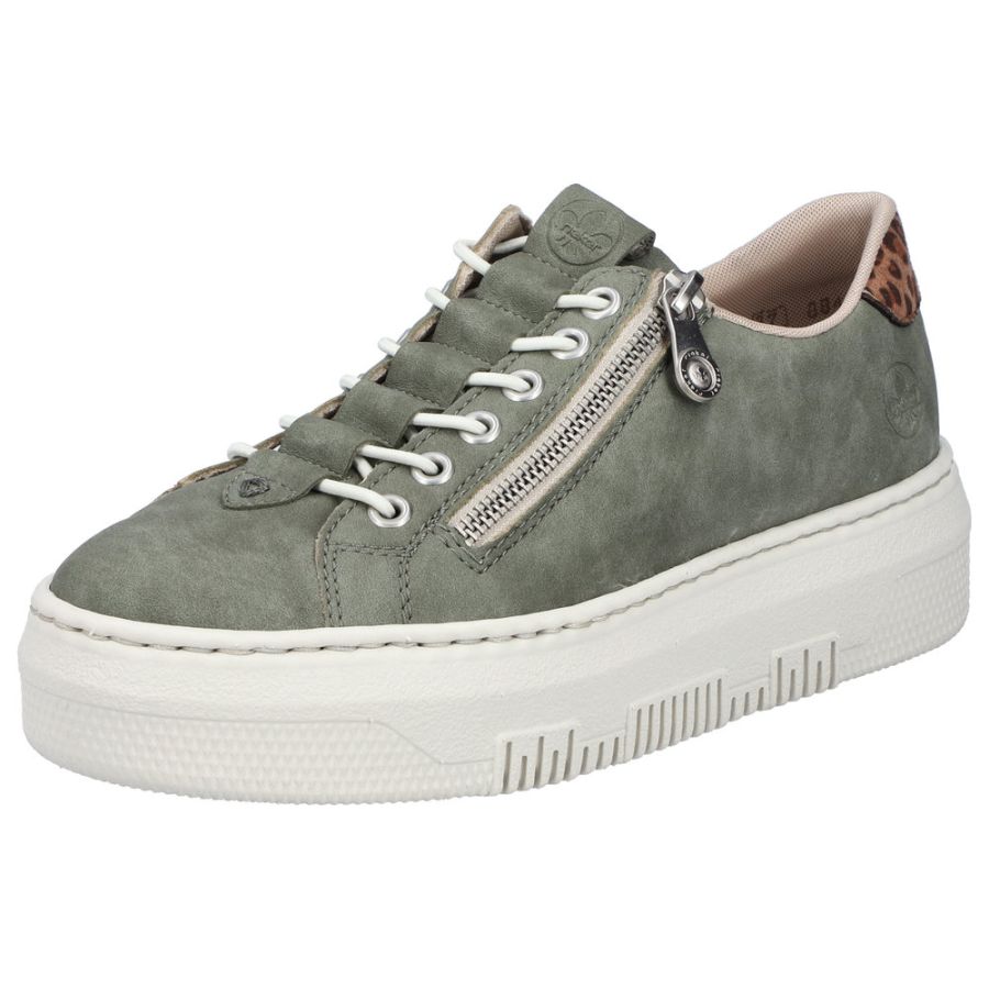 Rieker damsneakers grön