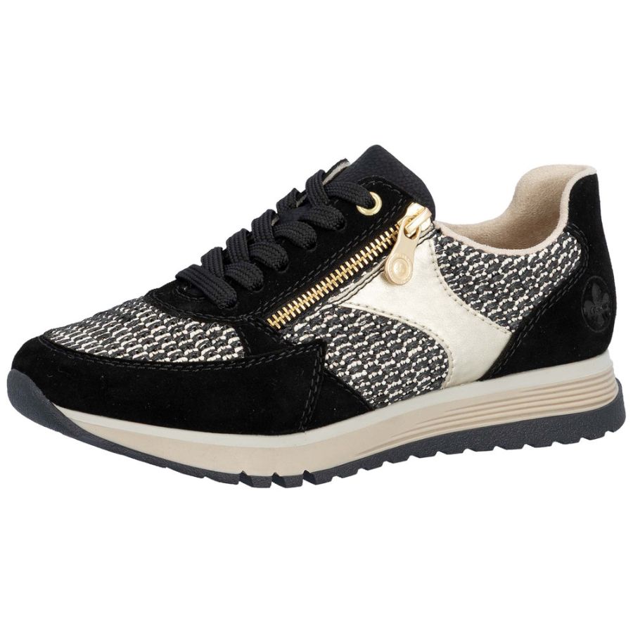 Rieker damsneakers svart