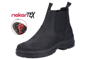 Rieker herrkänga svart brodd