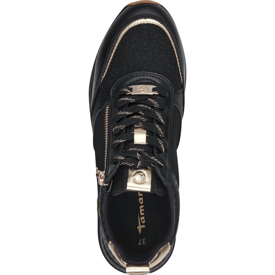 Tamaris damsneakers svart