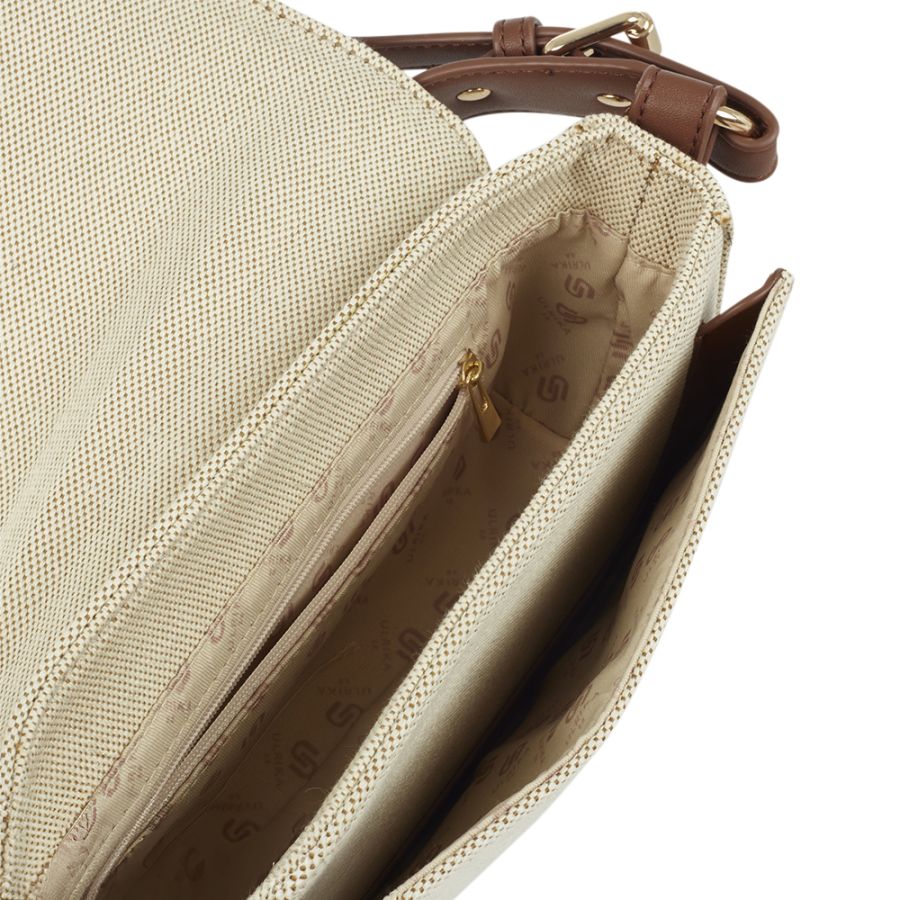 UD Sadelväska recycle brun