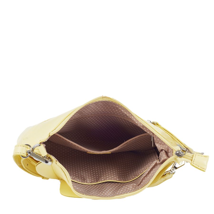 UD Väska blomma gul